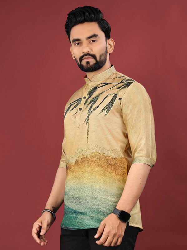 Jute Soft Cotton Breathable & Skin-Friendly Short Kurta(1pc)