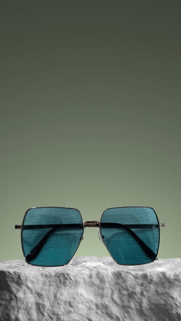 Unisex Sunglasses Sky blue steel - Image 2